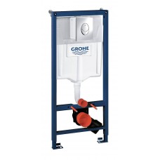 Комплект инсталляции Grohe Rapid SL (3в1), без унитаза,панель Skate Air хром