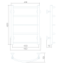 Полотенцесушитель Larusso Классик водяной (П5 400х600)