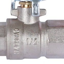 Кран шаровой Rommer 1/2"  ВН/НР, ручка рычаг