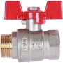 Кран шаровой Rommer 3/4"  ВН/НР, ручка бабочка