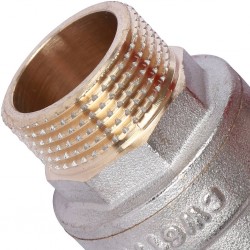 Кран шаровой Rommer 3/4"  НР/НР, ручка бабочка