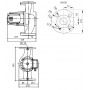 Насос циркуляционный Shinhoo BASIC 50-16F, фланцевый 220В