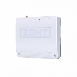 Отопительный GSM / Wi-Fi контроллер ZONT SMART 2.0 (744) на стену и DIN-рейку, 3 выхода