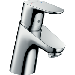 Смеситель для раковины Hansgrohe Focus, с донным клапаном, 3/8", хром