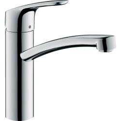 Смеситель для кухни Hansgrohe Focus E2, поворотный излив, 3/8", хром