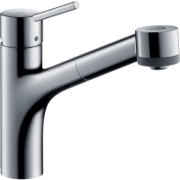 Смеситель для кухни Hansgrohe Talis S, выдвижной излив, хром