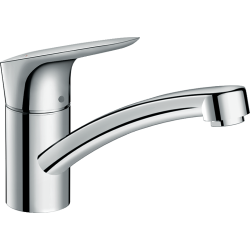 Смеситель для кухни Hansgrohe Logis, 120мм, поворотный излив, 3/8", хром