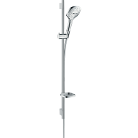 Душевой гарнитур Hansgrohe Raindance Select E 120 3jet со штангой 90 см и мыльницей хром