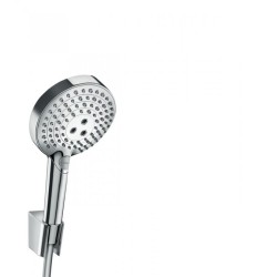 Душевой набор Hansgrohe Raindance Select S 120 3jet P с держателем и шлангом 160 см хром