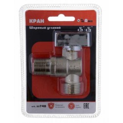 Кран шаровый угловой  TRm 1/2"*1/2"