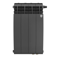 Радиатор биметаллический Royal Thermo BiLiner Noir Sable VDR 500 x 90 4 секц. (нижн. подкл.)