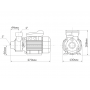 Насос поверхностный Aquario ADB-40