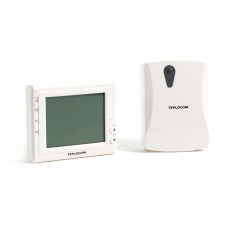 Термостат комнатный Бастион Teplocom TS-Prog-2AA/3A-RF, беспроводной, прогр., реле 250В, 3А