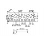 Профиль 50 x 3 х 2000 мм BISMAT, Walraven