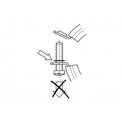 Хомут 2S M8/M10 4" (104-112 мм ) 2-х винт. с уплотн. epdm, Walraven