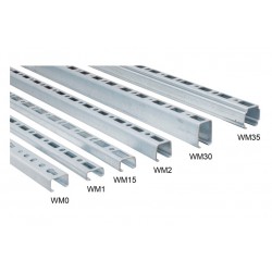 Профиль 30 x 20 х 1,75 х 2000 мм WM15 оцинк. сталь BIS RapidRail, Walraven