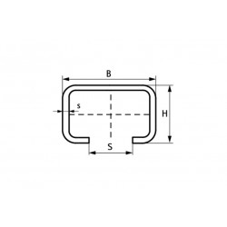 Профиль 30 x 20 х 1,75 х 2000 мм WM15 оцинк. сталь BIS RapidRail, Walraven