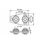 Соединитель Т-образный для профиля WM0-35 BIS RapidRail, Walraven