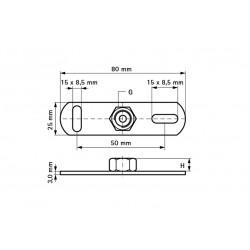 Подпятник M10 BIS, Walraven